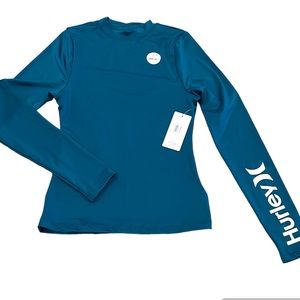 Hurley Women's Sun Shirt Rashguard SPF 50+ Protection